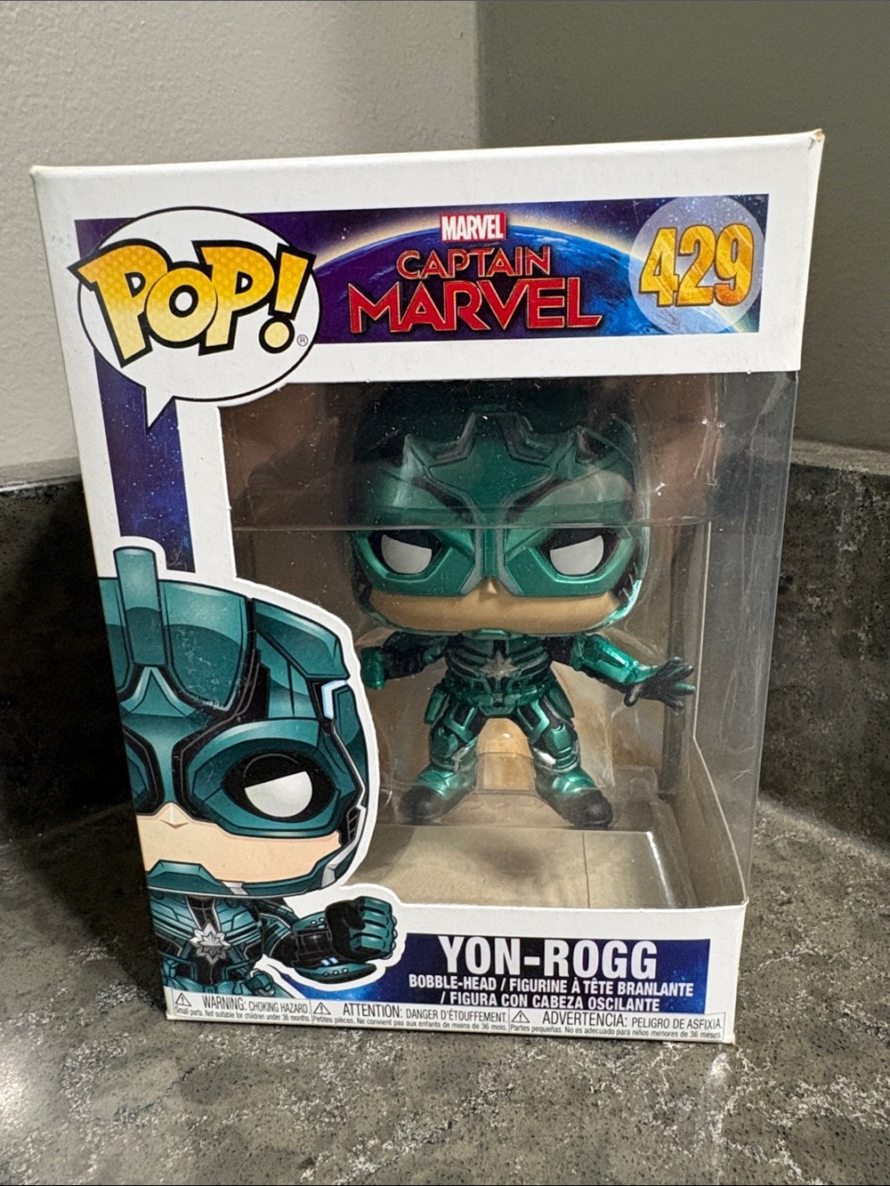 Funko Yon-Rogg Teal Metallic Pop! Figure #429
